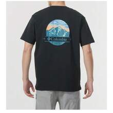 Columbia 哥倫比亞男款夏季透氣短袖運動戶外跑步訓練休閒T卹XE8911012 - 黑色 - 查看 9