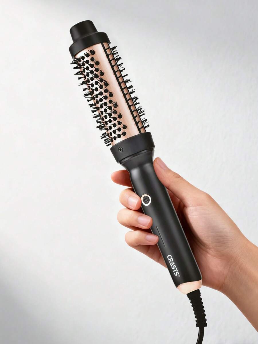 CRASTS 2-In-1 Hot Air Brush, Straightener & Curler, Multi-Function Hair Styling Tool, Model HC-061