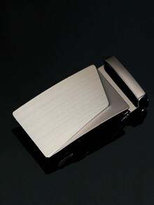 15种几何形状可选男士自动机械皮带扣 - 銀灰色 - 查看 24