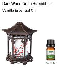 迷你中式加湿器带夜灯 - USB便携式冷/干雾加湿器，传统宝塔/乌龟造型，ABS材质，静音运行，适用于家庭、办公室、汽车 - 理想的礼品之选（USB接口，卧室加湿器）