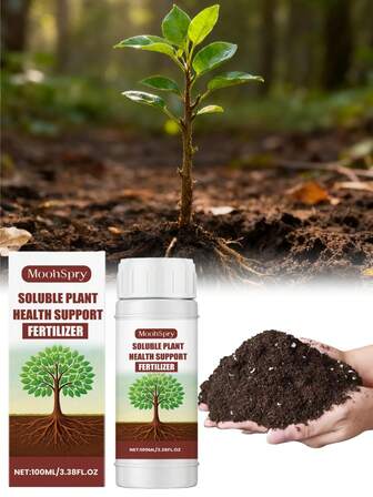 1 st/100 ml närande vätska för växtrötter, hemodling, främjar rotgroddning, förbättrar jordkvaliteten, frukt- och grönsaksplantor, trädgårdsvård. Kemikaliefri