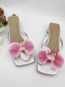 2 Stück abnehmbare DIY Schuh Accessoires, elegante Mode Iris Blumen Dekoration für Schuhe, Taschen, Handys, High Heels, Sandalen, Ballerinas, Brautschuhe, Party Schuhe, Reiseschuhe (Schuhe nicht enthalten)