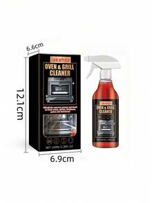 jakehoe Limpiador de parrillas y hornos Jakehoe: Desengrasante, desodorante y quitamanchas especialmente formulado para parrillas y hornos. Se puede usar como regalo para fiestas.