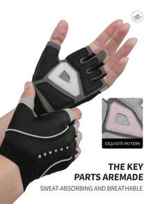 GOUNOD Męskie i damskie, lekkie rękawice do ćwiczeń, podnoszenia ciężarów, jazdy na rowerze, z doskonałą siłą chwytu. Rękawiczki antypoślizgowe do ćwiczeń fitness i jazdy na rowerze.
