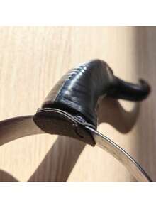 哥特风可拆卸黑色羚羊恶魔角头箍 | 女巫女王美学动物元素配饰，万圣节和圣诞节成人角色扮演必备道具，女士万圣节服装配饰，女士圣诞节服装 - 款式隨機 - 查看 4