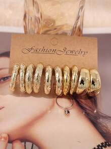 2-30 piezas Pendientes de resina con forma de gota de agua geométrica dorada de moda, accesorio versátil adecuado para uso diario y festivales de mujeres, gran regalo para familiares y amigos