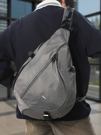  Bolso de pecho de gran capacidad para hombres, bolso bandolera casual de estilo hip hop para viajes, bolso de hombro de nailon para almacenamiento, bolso de cintura, casual de negocios, regalo del Día de San Valentín, bolso negro, bolso universitario, bolso de hombro, mochila casual multifuncional de gran capacidad para senderismo y viajes, regalo casual elegante para Acción de Gracias, Navidad y días festivos para hombres, Peach Tree