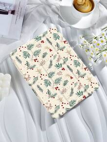 Christmas Berry Pattern Tablet Case, Compatible With IPad 9.7/10.2/10.5/10.9/12.9/Pro 11, 10th Generation, Compatible With Samsung Galaxy Tab S6 Lite 10.4-Inch, Compatible With Kindle Paperwhite 12th Gen 2024, Kindle (11th Generation) 2022 Version, Kobo Clara Bw, Soft Fall Protection, Intelligent Standing/Automatic Wake-Up/Sleep, Christmas/Christmas Gifts/Holiday Gifts
