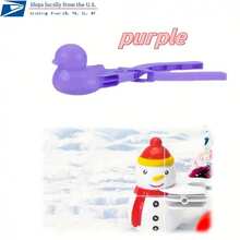 Winter Snowball Making Clip, Duck Heart Shaped Snowball Making Fixture, Outdoor Winter Snow And Sand Playing Mold Tool, And Beach Tool
