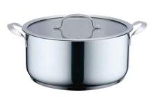 Panela de aço inoxidável Haeger PA-28H.011A - Prata - Ver 2