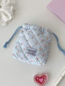 1个可爱绗缝相机包，CCD收纳袋，相机包，柔软材质，防摔防尘，小巧便携，适用于微单相机，简约便携，防摔防刮，多用途，适合户外使用，相机配件旅行必备，邮轮必备，宿舍必备，生日礼物，伴娘礼物，母亲节礼物，教师节礼物，返校礼物 - 彩色 - 查看 14