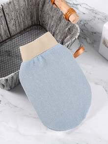 1pc Deep Exfoliating Gloves, Exfoliating Bath Brush, Smooth & Radiant - Body Scrub - Removes Dry Dead Skin, Light Beige - Gentle Exfoliating Gloves, Exfoliating Bath Scrub - Cleanses And Removes Dead Skin - Gentle Yet Effective Exfoliating Gloves, Korean Exfoliating Gloves, Visibly Removes Dead Skin - Multicolor - View 6