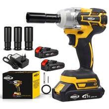 Chave De Impacto Parafusadeira 2 Bateria 21v  Brushless 300N GEELE