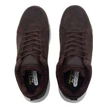 Skechers Giày nam thường ngày, kiểu dáng đơn giản và thời trang, chất liệu da lộn, cổ trung, lót giữ nhiệt tạo sự ấm áp và thoải mái, hoàn hảo cho những buổi đi chơi hàng ngày và đi làm. - màu nâu sô cô la - Xem 4