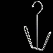 5/10pcs Heavy Duty Stainless Steel Shoe Hooks, Corrosion-Resistant Metal Wall-Mount Space-Saving Design, Quick Assembly, Multi-Purpose Waterproof Shoe Organizer For Home Entryway Bathroom Kitchen Retail Closet, Shoe Storage Rack Hanger System - Silver - View 5