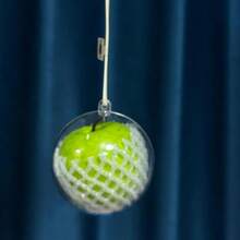 1 mặt dây chuyền hình quả táo bằng nhựa - Chống nước và chống sốc, Thiết kế quả táo tối giản, Móc chìa khóa ô tô/Túi thể thao, Phụ kiện cắm trại ngoài trời - Nhiều màu - Xem 16