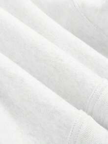 Women's Black Hooded Pullover - Blue Cute Puppy Comfortable Autumn Winter Loose Casual Sweatshirt With Drawstring Hood Design, Machine Washable For Daily Wear, Local Free Shipping-Casual Women's Drawstring Hoodie (50% Polyester 50% Cotton) - Perfect For Fall Daily Outfits - 白色 - 查看 5