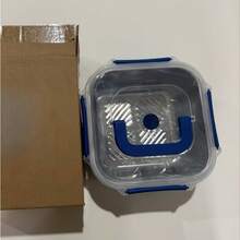 60.87 Oz Extra-Large Stainless Steel Food Storage Container With Blue Lid - Leak-Proof, Reusable, Perfect For Refrigerators And Lunch Boxes, A Kitchen Essential - 1800ml - Xem 6