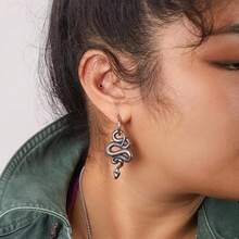 Hot Selling Gothic Serpentine Earrings Pendant Earrings Accessories - 蛇形耳環 - 查看 4
