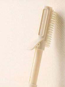 1PC 2 In 1 Hair Comb Roller, Volumizing Hair Clips For Fluffy Bangs, Easy High Crown Volume Tool For Women, No Crease Hair Root Lifting Clips & Portable Anti-Knot Hair Comb With Retractable Handle, Purple/Pink/Milk White,Hair Brush,Slick Back Brush,Styling Brush,Curly Hair Brush,Edge Brush,Hair Comb,Brush Hair,Hair Brush Set,Comb Hair,Comb For Curls,Detangling Brush,Hair Brush For Women,Hair,Travel,Hair Products,Hair Tools,Hair Stuff,Barber,Barber Accessories,Barbershop,Hairdressing Equipment