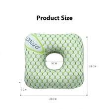 1PC Cotton Filling Ear Piercing Pillow Breathable Ergonomic Pillow With Ear Hole Portable Comfortable Earring Pillow