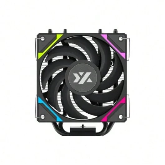 XYZ THERMAX 4, DISIPADOR CPU,4 HEATPIPES, VENTILADOR VORTEX ALTO RENDIMIENTO, 120MM, NEGRO - Negro - Ver 1