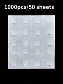 300pcs Double Sided Balloon Glue Dots, Balloon Arch Accessories, Balloon Chain Strings, Balloon Flower Making, Removable Transparent Tape, No Trace Glue Dots, Easy Peel, Unnoticeable Double Sided Nano Glue Dots, Balloon Glue For Weddings, Party Supplies, Birthday Decorations,