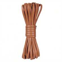 5m/sac 4mm imitație de piele frânghie colier frânghie mâner margine bandă curea accesorii de cusut, DIY presat piele frânghie PU moale curea de ceas colier fir frânghie legare frânghie accesorii de uz casnic