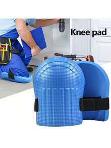 Foam Knee Pads Soft EVA Foam Knee Pad Durable Kneeling Pads Waterproof Kneepads Premium Knee Sleeve With Loop Straps Anti-Slip Protective Kneeler For Automotive Repair Construction Factory Work Gardening Consrtruction Painting Cleaning Outdoor Sports Sturdy Kneeling Pad Yoga Gym Accessories Maintenance Equipment - Multicolor - View 9