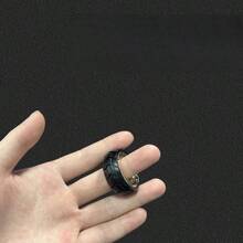 ADEdc 机械旋转环 第一代玩具 金属减压 EDC 装备 适合青少年和成人 青少年新奇陀螺 - 彩色 - 查看 6