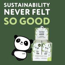 The Cheeky Panda Bamboo Facial Tissue 14 X Plastic Free Travel Tissue Packs 140 Super Soft Pocket Tissues - trắng - Xem 7