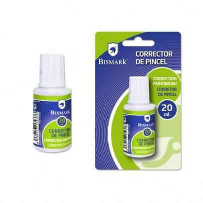  Korektor w płynie Bismark 20 ml – szybkoschnący – aplikator pędzelkowy