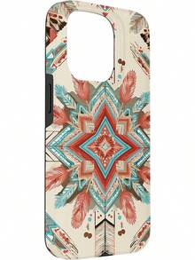 Vintage  Pattern Western Case For IPhone 17 Pro Max - IPhone 15 Pro - View 3