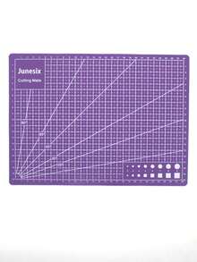 1 片 A3/A4/A5 双面切割垫，带网格线和测量标记 - 耐用 PVC 工艺垫，防滑且具有自愈功能，适用于精确切割、雕刻、烘焙、陶艺 - 是手工爱好者、办公和学校用品的理想之选，也是工艺切割垫和纸艺作品的理想选择。 - 彩色 - 查看 14