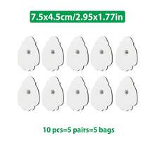 Rechargeable 16 Modes TENS Unit Machine EMS Muscle Stimulator For Back, Shoulder, Leg & Arm Relax Professional Physiotherapy Pulse Massage Device With 10pcs Electrode Pads