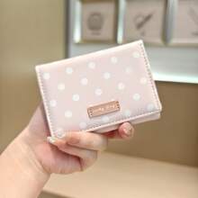New Fashion Black PU Leather, Short Classic Retro Fashion, Multifunctional Wallet Minimalist Clutch Women's Wallet Small Wallet Ladies Wallet Card Holder Card Case Business Card Holder Credit Card Holder Women's Special Wallet Mini Wallet Handbag Wallet Card Case - White - View 8