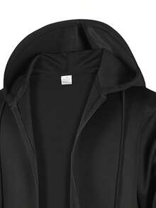 AHTELB New Men's Casual Lightweight Jacket, Men's Fashion Versatile Baseball Collar Sportswear Jacket - Black - View 4