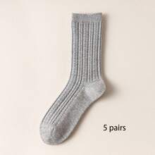 1 Pair/3 Pairs Camel Wool Socks For Women, Warm Socks For Winter, Comfortable Socks, Christmas Gift For Mom, Grandma, Aunt, Thick Socks For Boots, Women Birthday Gift