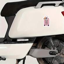 旅行主题贴纸，“问我关于旅行的事”卡通行李箱和笔记本电脑贴纸，防水防晒，不对称设计，14种以上形状，耐用可重复使用 - 彩色 - 查看 6