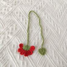 1pc Handmade Crochet Flower Bookmark Handmade Daisy And Sunflower Bookmark Artisan Crafted Reading Accessory, Perfect Gift For Book Lovers, Home Decor Office Supplies, Set Of 1 - Multicolor - View 7