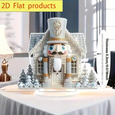 Bohemian Style Nutcracker Home Decor, Multifunctional Decorative Item, Gingerbread Design