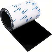 Almohadillas para muebles cortables de silicona autoadhesivas antideslizantes de 4x40 pulgadas - Protectores de suelo de goma antideslizantes y antiarañazos - 1 rollo de silicona - Ver 9