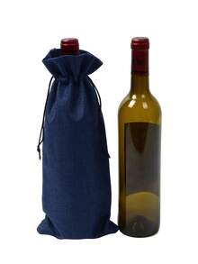 1pcChristmas Grape Custom Wine Bags, Bound Packaging, Wine Bags, Custom Christmas Wine Bags, Wine Bound Packaging, Fun Christmas Wine Bags, Wine Bags, Wine Bags, Christmas Beverage Bags, Personalized Gift Bags, Custom Birthday Gift Bags, Wine Gift Bags, Birthday Wine Bags, Birthday Bags, Canvas Wine Bags, Birthday Gift Bag - Multicolor - View 5