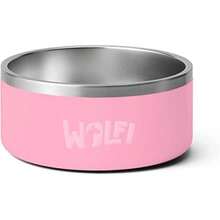Wolfi ón de Acero Inoxidable para Perro, Antideslizante de Calidad, Plato para Mascota, Bowl para Mascota para Comida o Agua, comedero para Mascota, Cuenco (64 onzas) (, )(Rosa Chico) - Tipo 3 - Ver 2