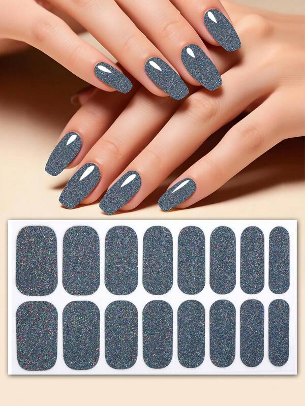 1 Sheet Nail Stickers & 1 Nail File, Anime Girl Nail Art Stickers Full Nail Wraps, Self-Adhesive Nail Decals For Women & Girls, DIY Nail Art Decorations