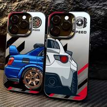 Funda de teléfono de coche JDM modificada de dibujos animados para Oppo Reno14 Reno13 Reno12 Reno11 Reno10 Reno8 7 6 Z F T Pro Plus 4G 5G, cubierta trasera mate, compatible con funda de  17, funda de  17 Pro, funda de  17 Pro Max - CYB-313CY2592306A1 - Ver 7