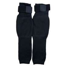 1 Pair Knee Pads, Polyester Fiber Thermal Lining Thick, Extended Strap Anti-, Knitted Fabric, Unisex, Daily Warmth, Autumn/Winter Knee Warmer - Multicolor - View 11