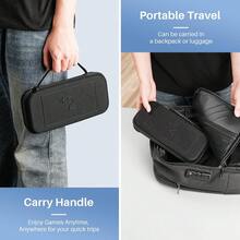 CBDYWVR Carrying Case For Switch 2 Console, With 10 Games Storage Cartridges, Protective Waterproof Switch 2 Bag With Mesh Pocket, Hard Shell Travel Box For Switch 2 Console & Accessories - 1 - Xem 6