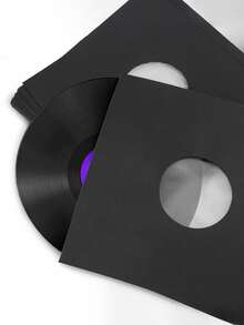 20pcs/10pcs/6pcs/1 pezzo Custodie per dischi in vinile, Copertine in carta per dischi in vinile, Custodie per copertine di album, Custodie per album bianche, Utilizzate per custodie interne ed esterne per dischi, Sacchetti in carta kraft per dischi in vinile + Sacchetti interni a doppio strato in film PO antistatici e antipolvere, Adatti per singoli dischi in vinile da 12 pollici. Materiale in carta kraft opaca, conferisce alla tua collezione di dischi una texture naturale, opacità discreta, non riflettente. - Multicolore - Visualizzare 6
