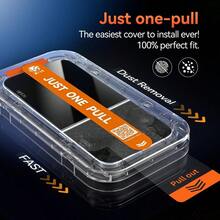 2 Pack AR Screen Protector For IPhone 17 Pro Max With Auto-Alignment Kit, Auto Dust Removal, For IPhone Air Tempered Glass HD Clear,  Scratchresistant Shield, Highdefinition Clarity, Scratchproof Material, Shatterresistant Film, Autoalign Kit, Gadget - 彩色 - 查看 6